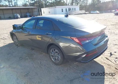 2025 Hyundai Elantra Hybrid Blue from USA, damaged, VIN KMHLM4DJ5SU147644